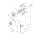 Whirlpool ED5SHEXKT01 icemaker parts, parts not illustrated diagram
