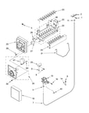 Icemaker parts, parts not illustrated
