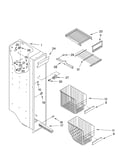 Freezer liner parts
