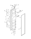 Freezer door parts