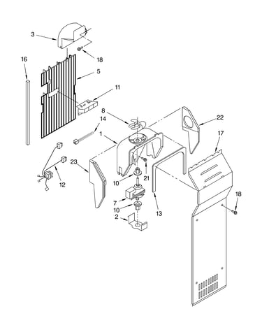 Air flow parts
