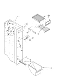 Freezer liner parts