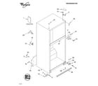 Whirlpool ET1CHKXKT04 cabinet parts diagram