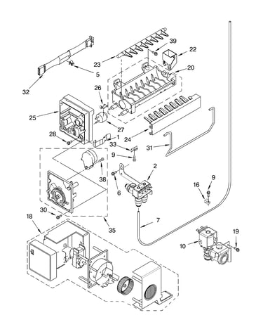 Icemaker parts
