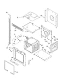 Upper oven parts
