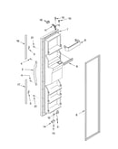 Freezer door parts
