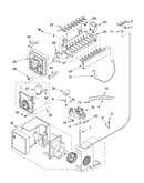 Icemaker parts, parts not illustrated