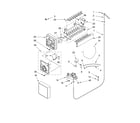 Whirlpool GD5YHEXLS01 icemaker parts, parts not illustrated diagram