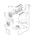 Icemaker parts, parts not illustrated