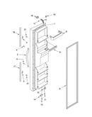 Freezer door parts