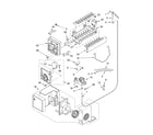 Whirlpool GS5SHGXLL01 icemaker parts - parts not illustrated diagram
