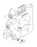 Icemaker parts - parts not illustrated