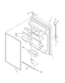 Refrigerator door parts