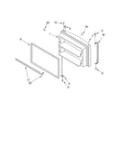 Freezer door parts, optional parts