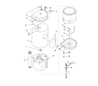 Whirlpool HD1000JSW1 outer cover & insulation parts diagram