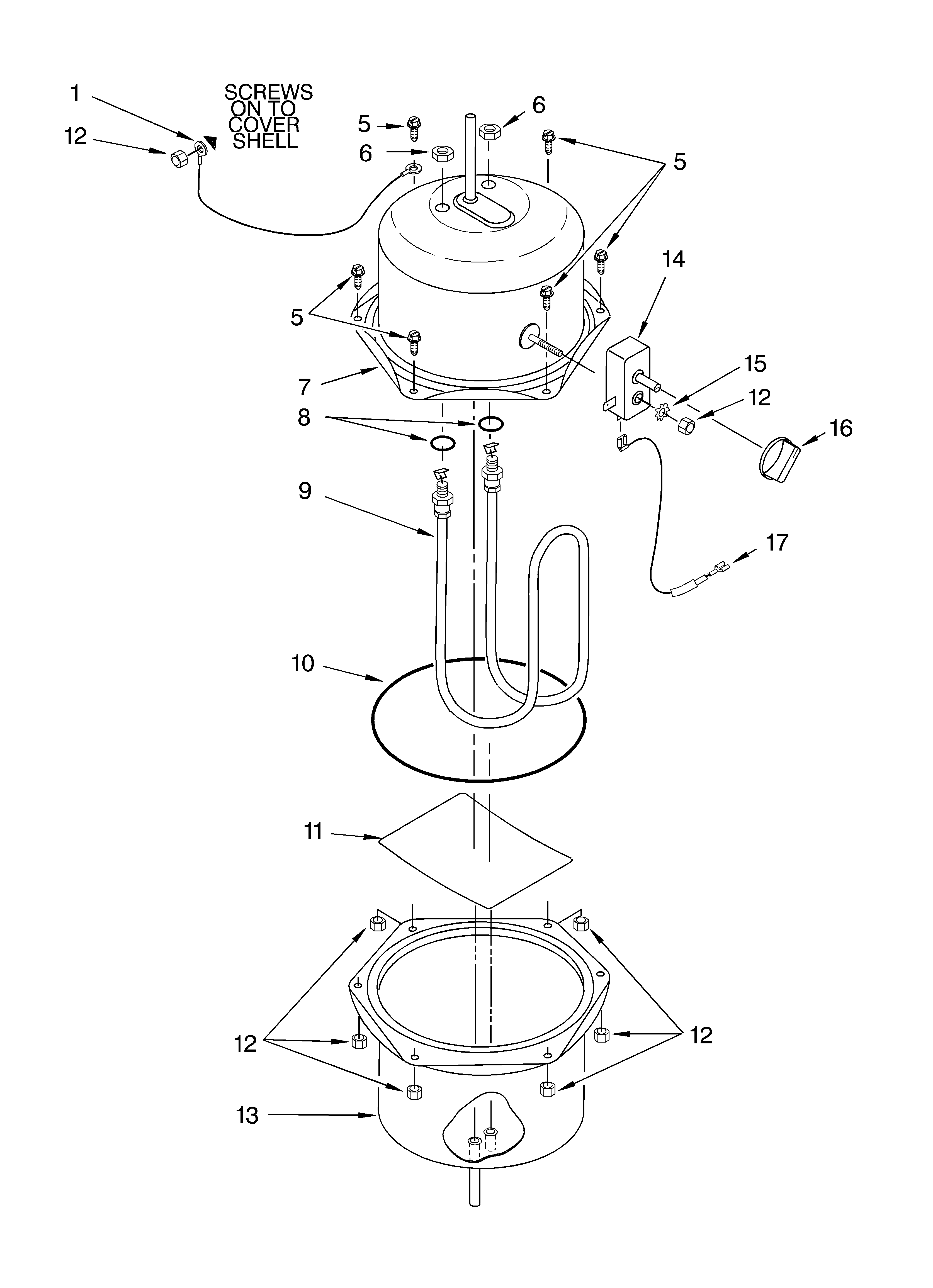 Upper & lower tank shell
