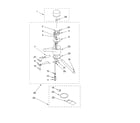 Whirlpool HD1000JSW1 spout unit parts diagram