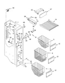 Freezer liner parts