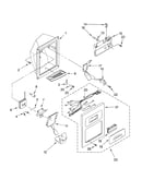 Dispenser front parts