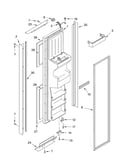 Freezer door parts