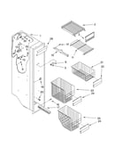 Freezer liner parts