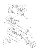 Motor and ice container parts