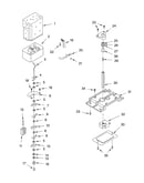 Motor and ice container parts