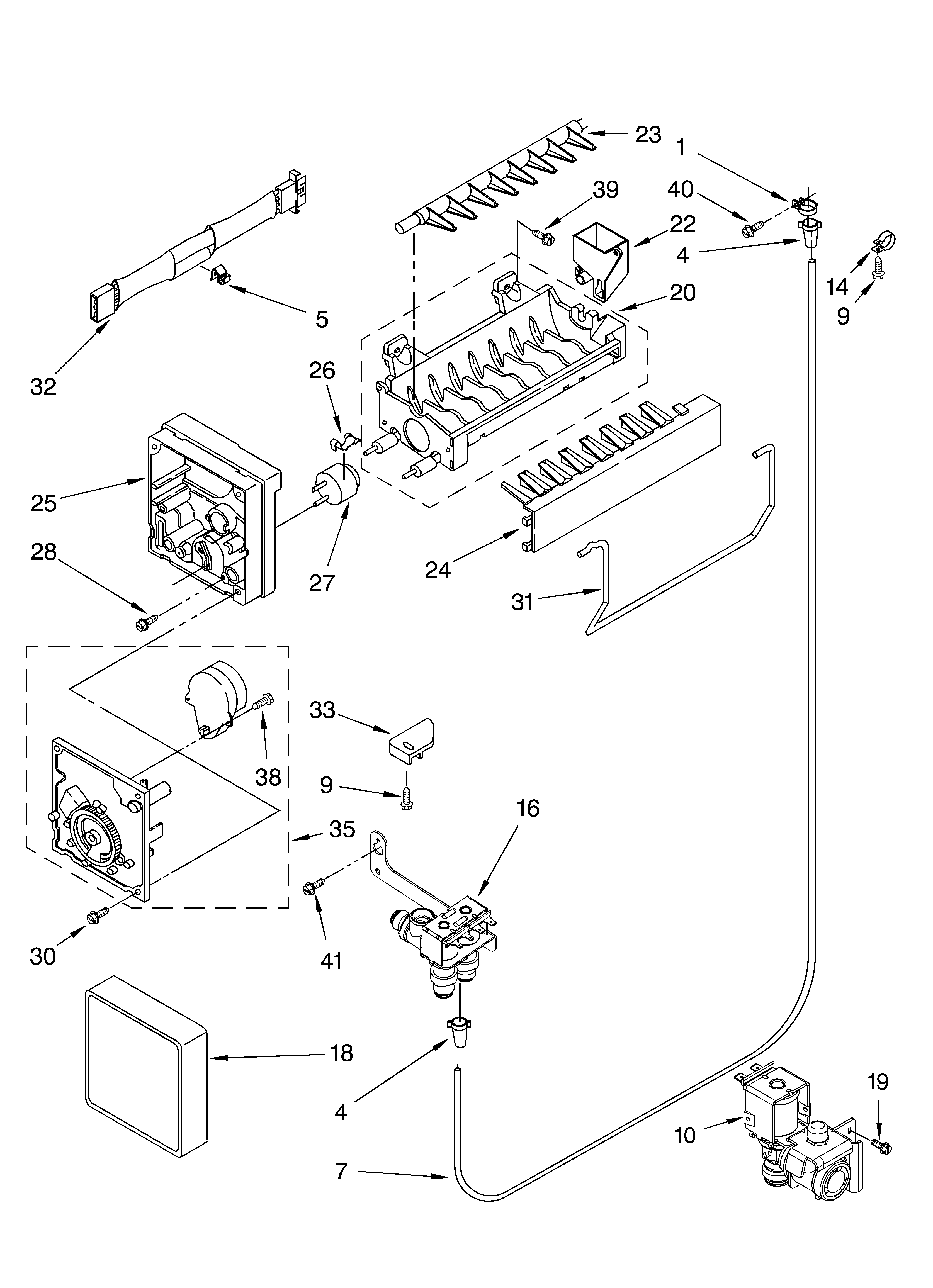 Icemaker parts