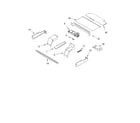 Whirlpool RBS305PDT16 top venting parts, optional parts diagram
