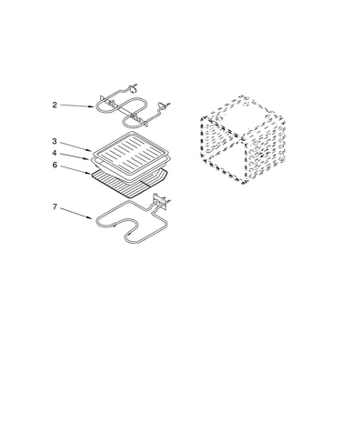 Internal oven parts