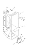 Refrigerator liner parts