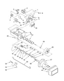 Motor and ice container parts
