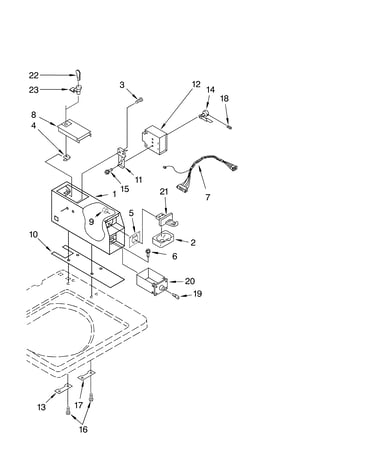 Meter case parts
