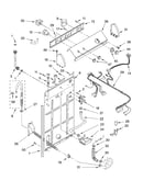 Control and rear panel parts