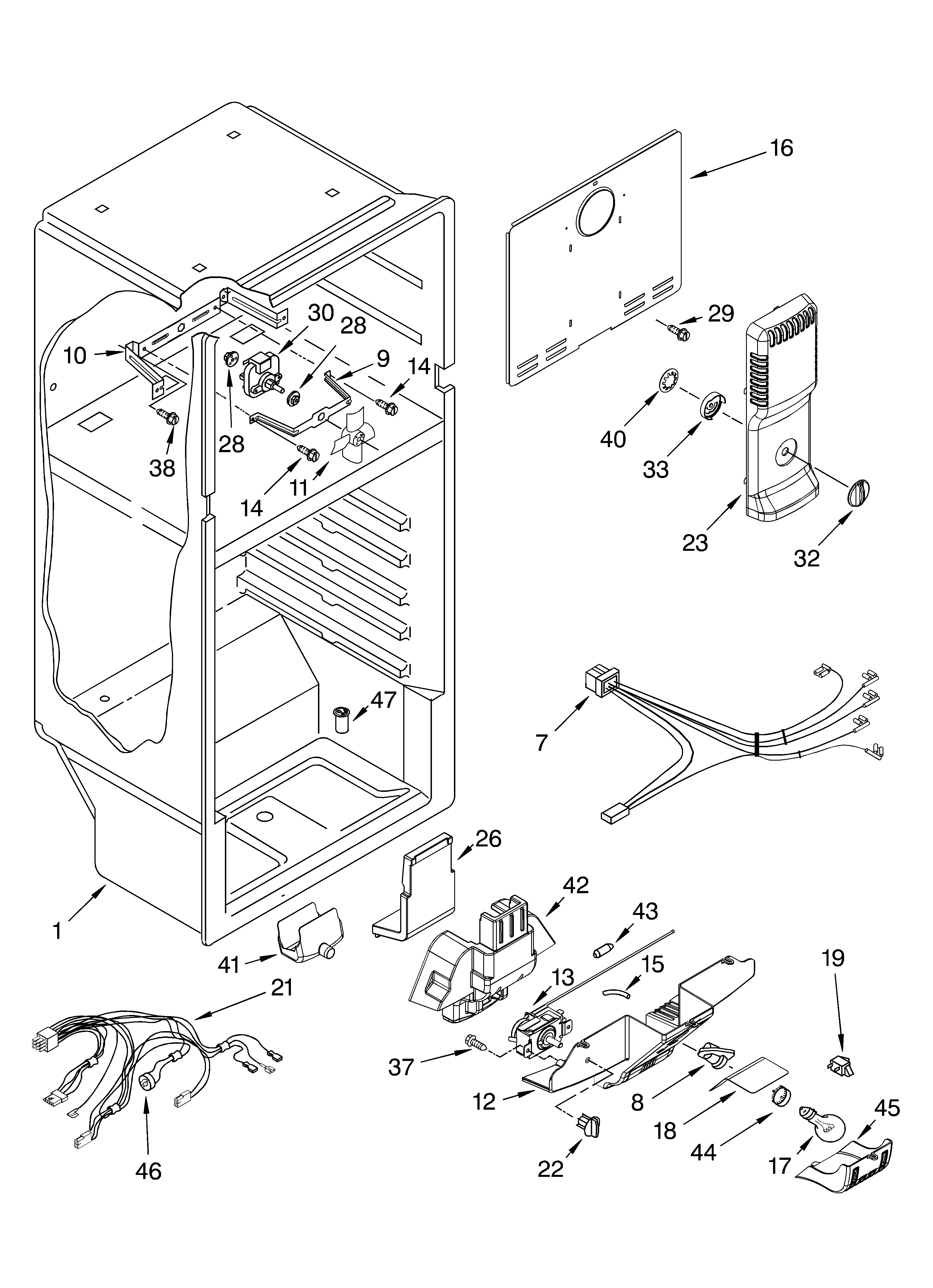 Liner parts