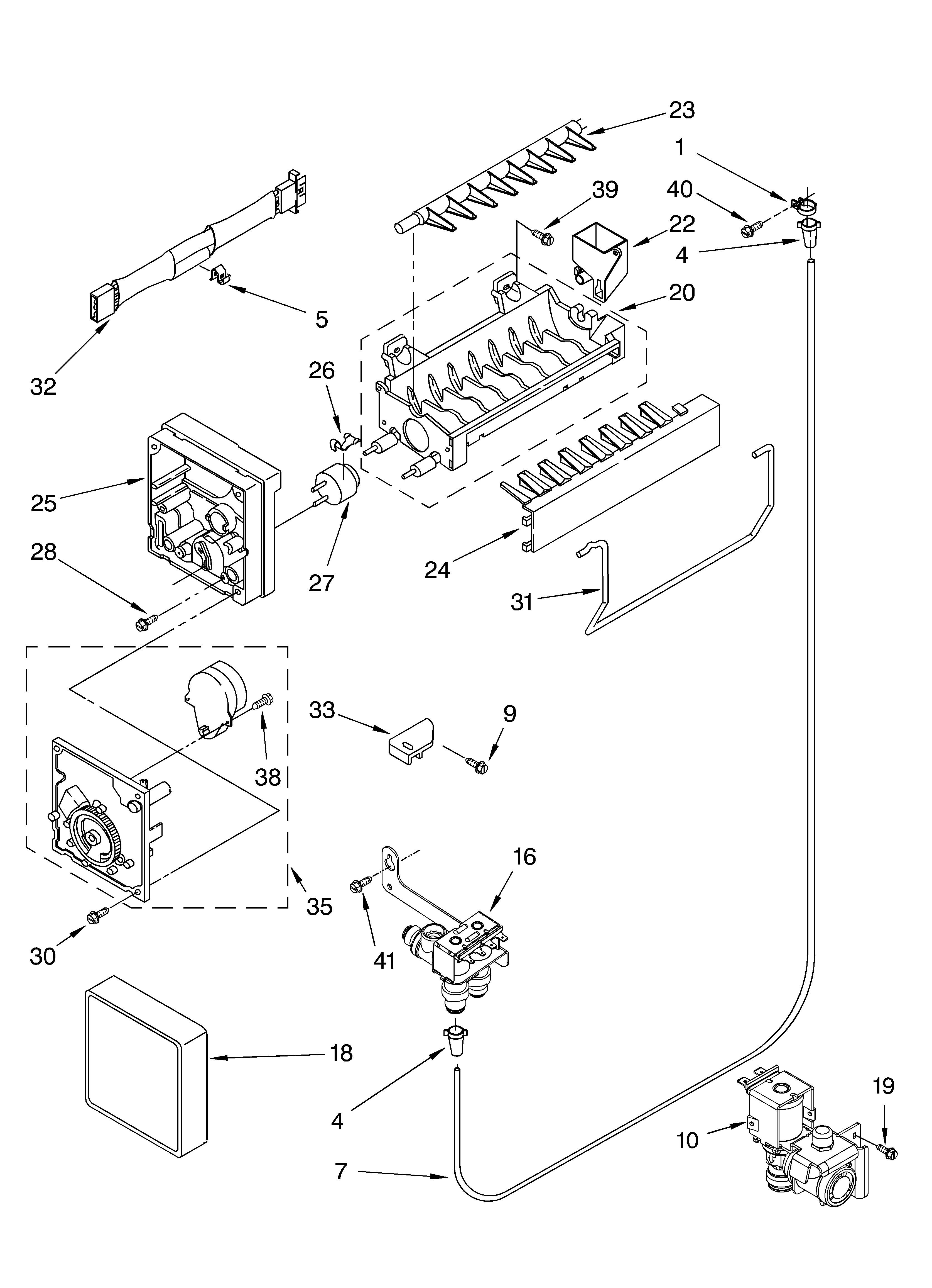 Icemaker parts