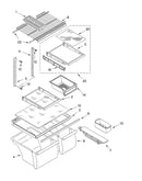 Shelf parts, optional parts (not included)