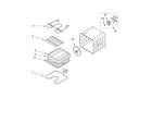 Whirlpool GBD277PDS09 internal oven parts diagram
