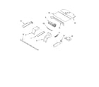 Whirlpool GBS277PDS11 top venting parts, miscellaneous parts diagram