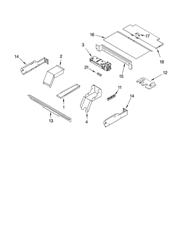 Top venting parts, miscellaneous parts