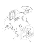 Dispenser front parts