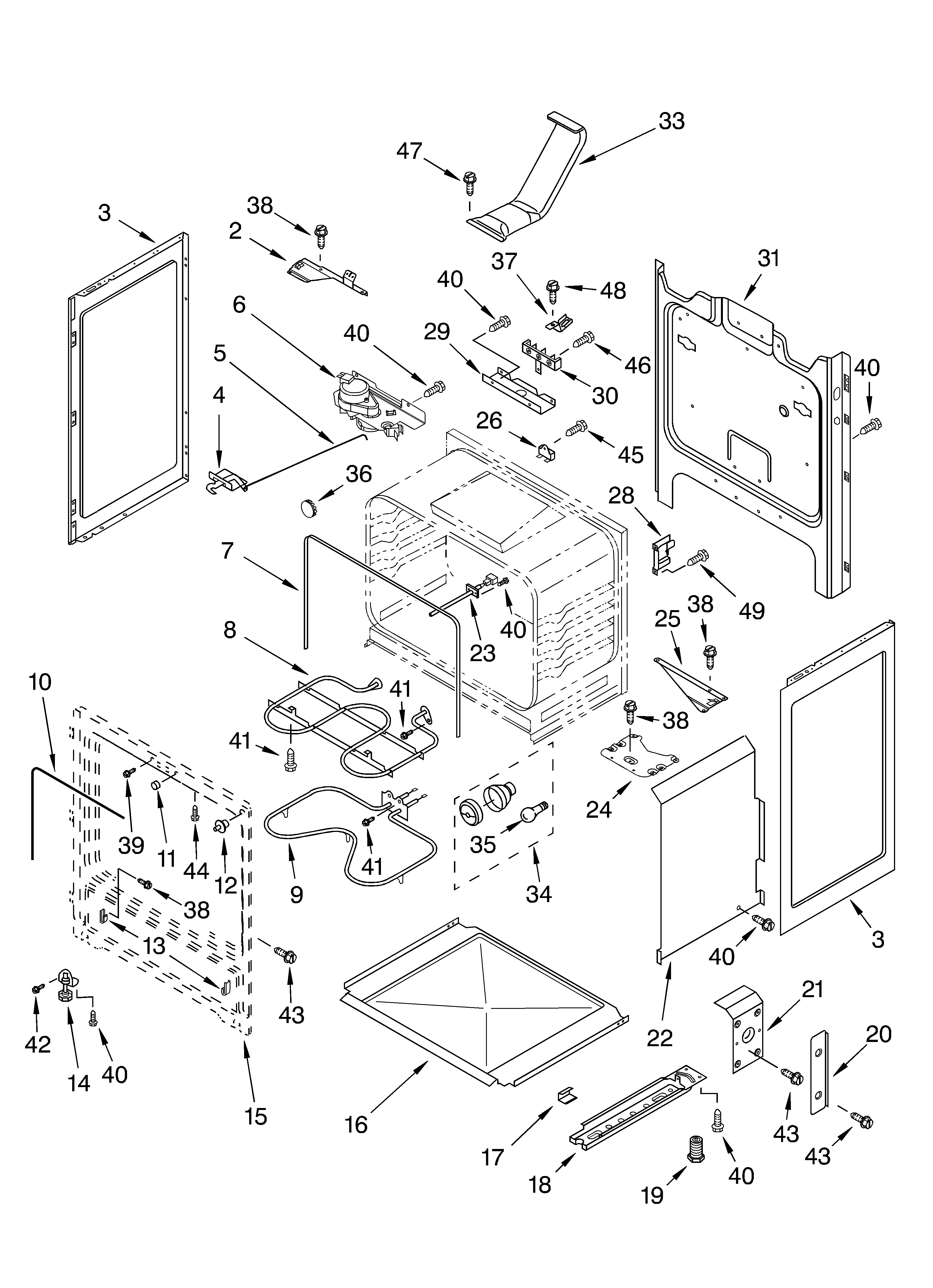 Chassis parts