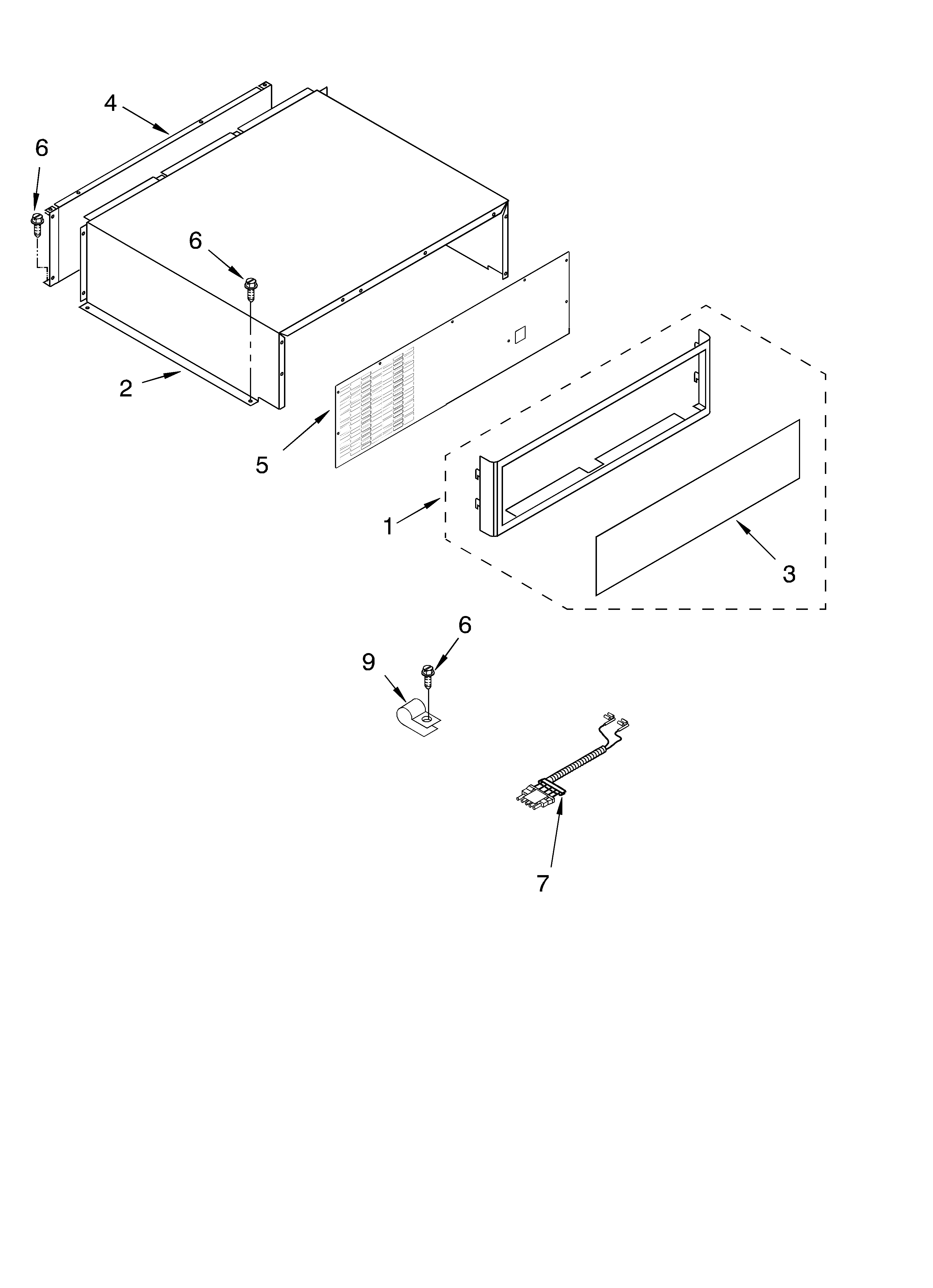 TOP GRILLE AND UNIT COVER PARTS