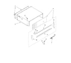 KitchenAid KBRO36FMX00 top grille and unit cover parts diagram
