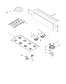 Cooktop parts