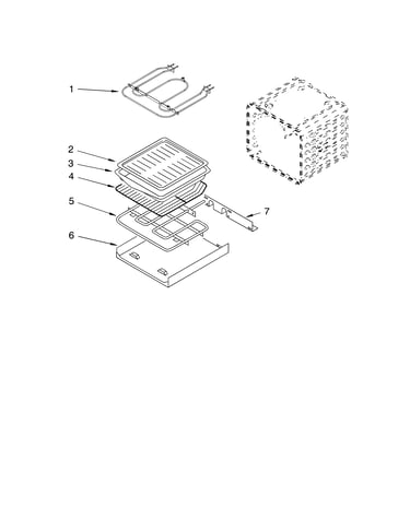 Internal oven parts