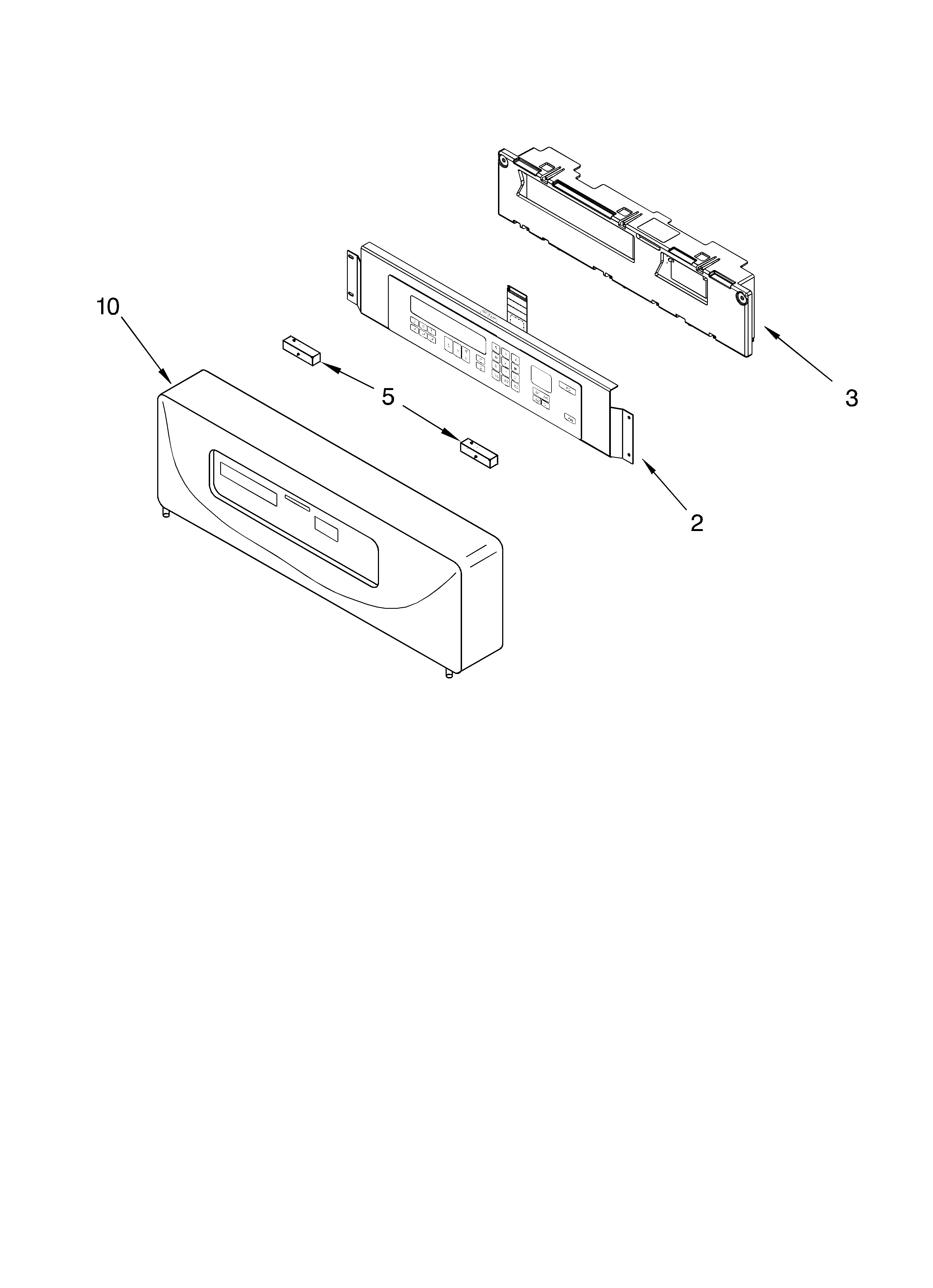 CONTROL PANEL PARTS