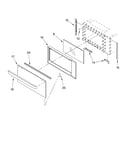 Microwave door parts, miscellaneous parts