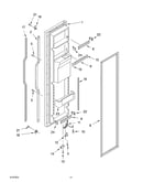 Freezer door parts