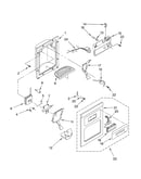Dispenser front parts